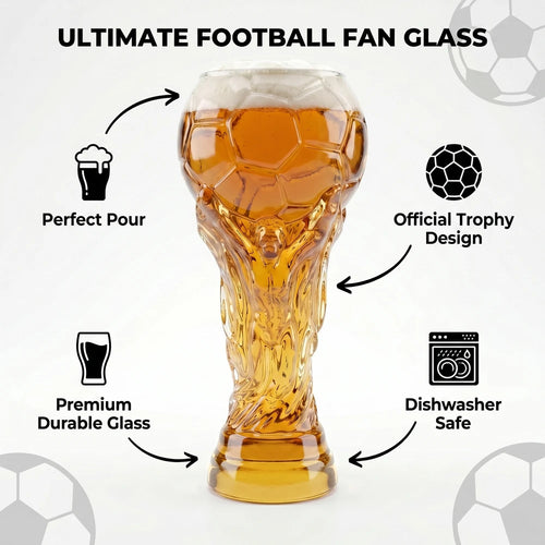 🏆 The World Cup Beer Trophy Glass™